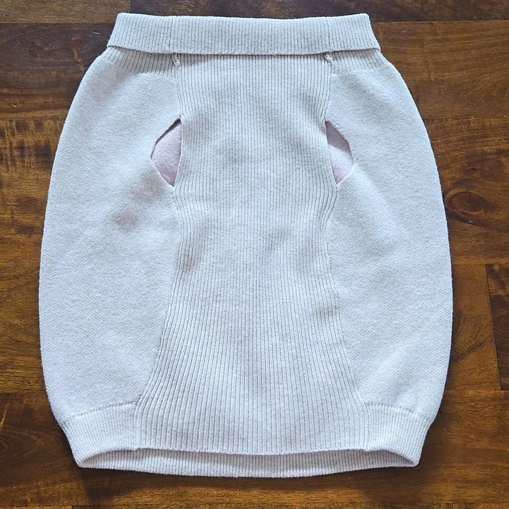 NWT VS PINK x Loveshackfancy Pink Bow Dog Sweater Size XXL